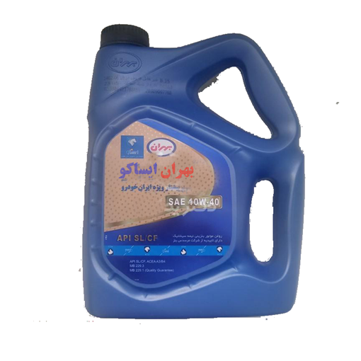 روغن موتور : API :SL 10W40 4 Litre پژو 206 